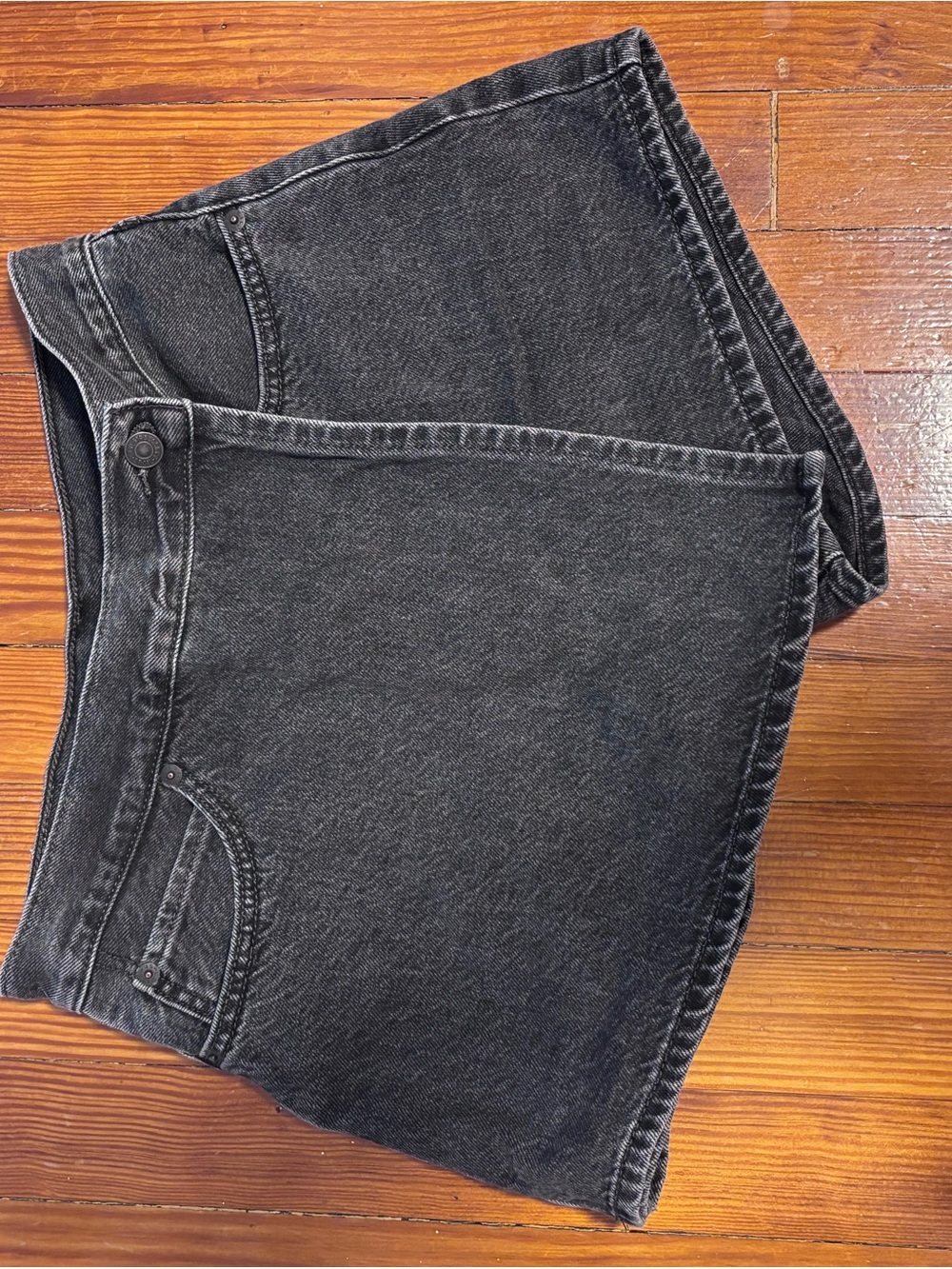 Levi’s Black Denim Mini Skort